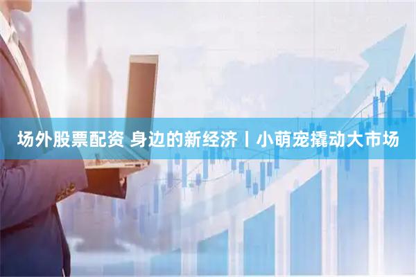 场外股票配资 身边的新经济丨小萌宠撬动大市场